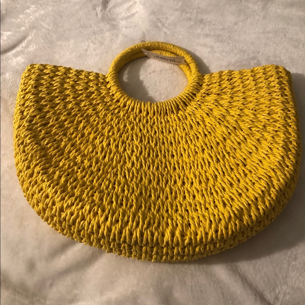 FOREVER21 yellow handbag